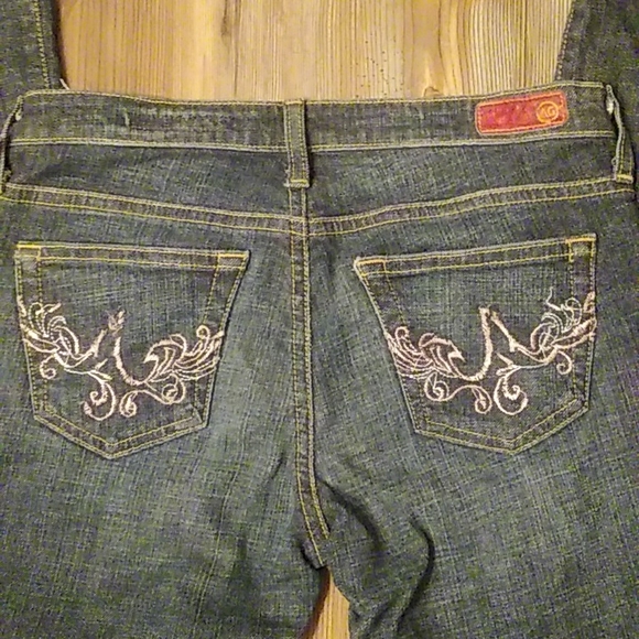NWT AG ADRIANO GOLDSCHMIED the ANGEL MED/DARK BOOT CUT DENIM JEANS. SZ 27R - Picture 4 of 12